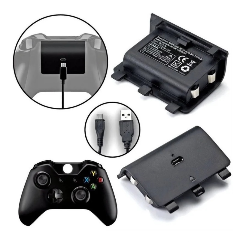 Pack 2 Baterías Recargables para Xbox One 