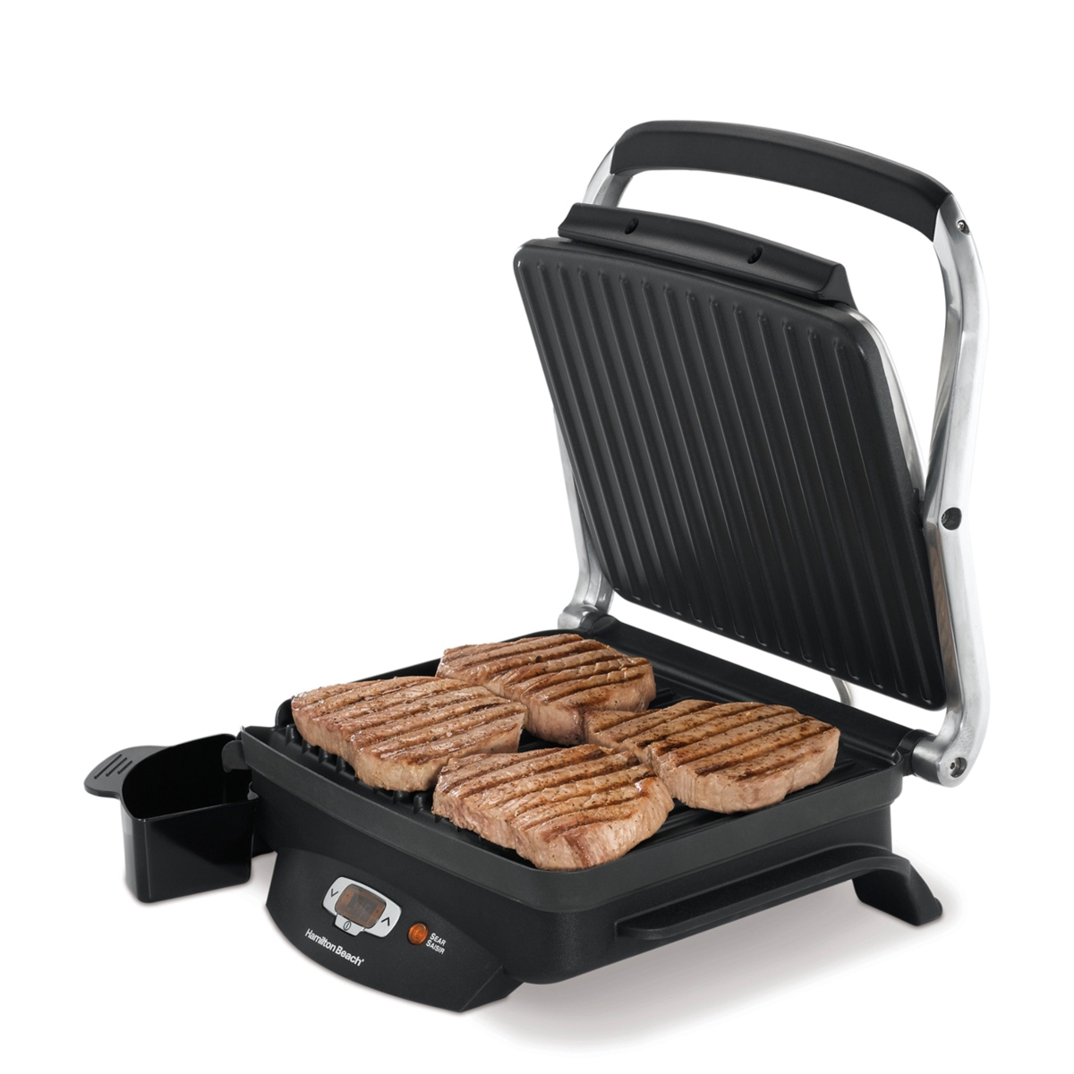 Parrilla Eléctrica Hamilton Beach 25331 1500W Inox SYP-Y4