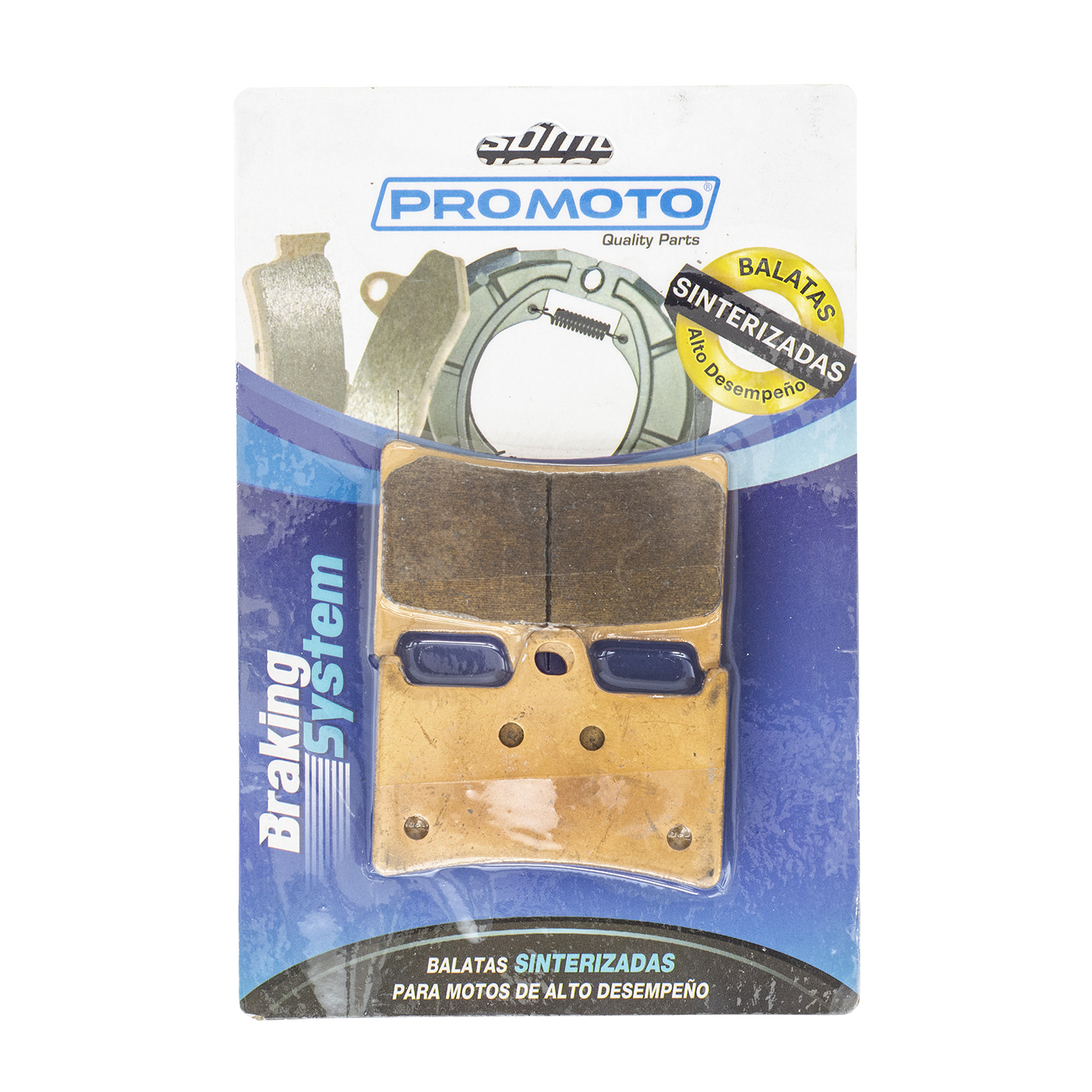 BALATAS PASTILLAS FRENO MOTO FA252 SINTERIZADA PROMOTO DEL