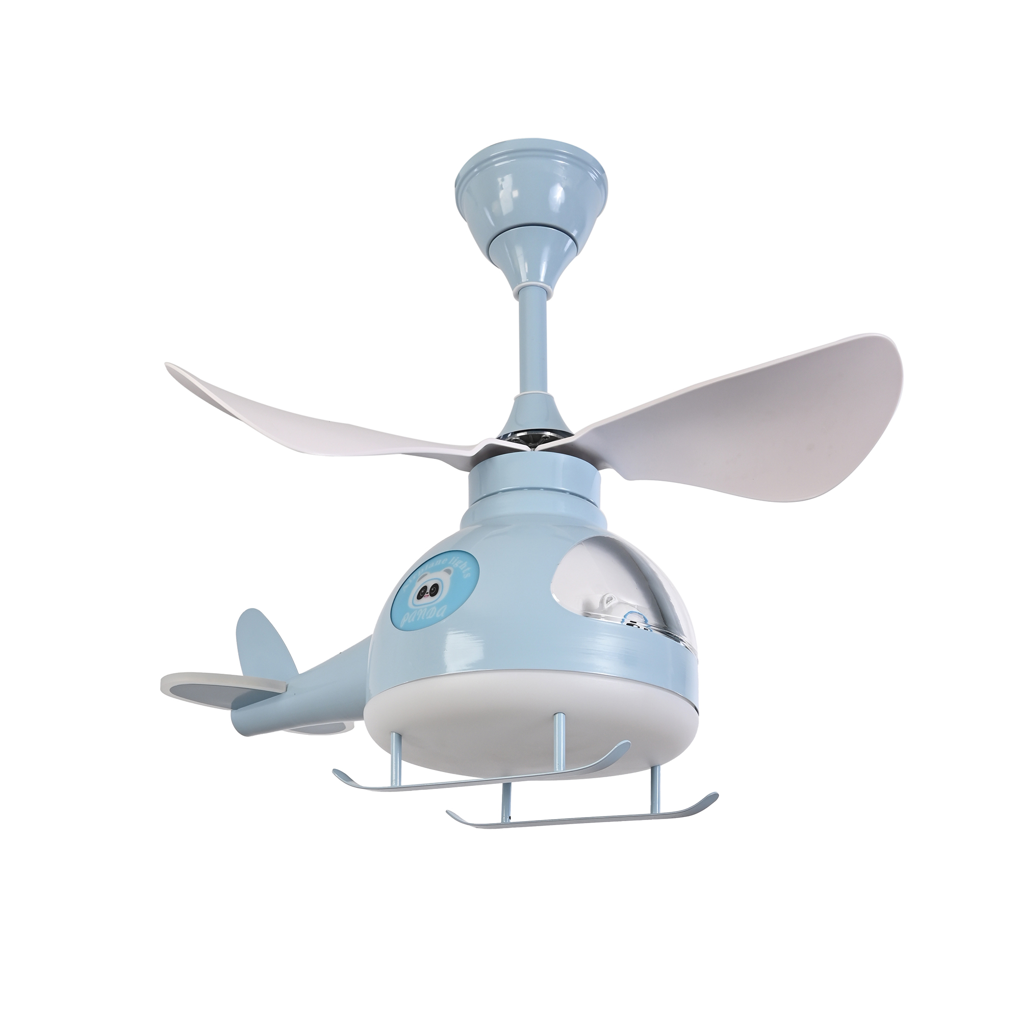 Lampara Infantil Helicoptero azul
