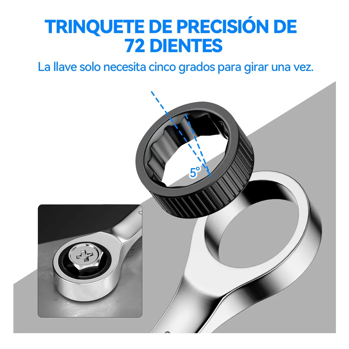 Juego De Llaves Trinquete De Pulgadas Y Métricas De 20 Pcs