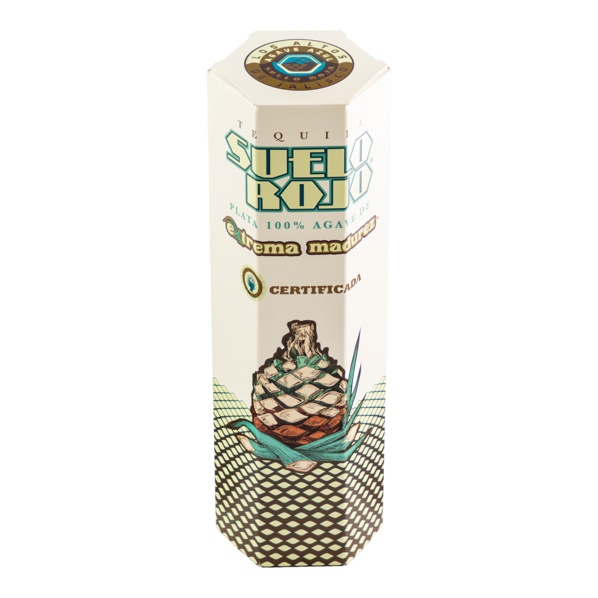 Tequila Suelo Rojo Plata Extrema Madurez 750 Ml