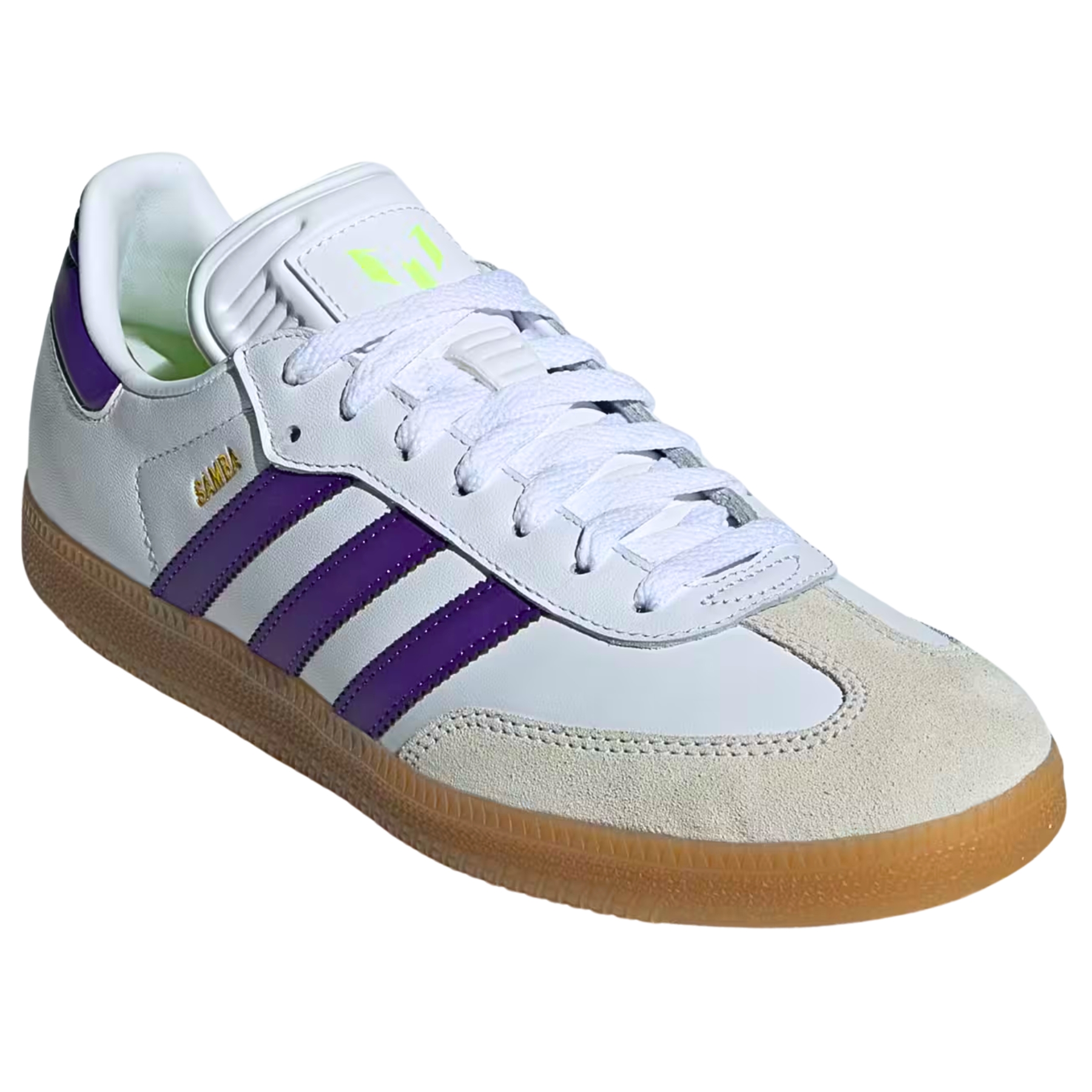 Tenis adidas Samba Messi Ih8161 Blanco Morado