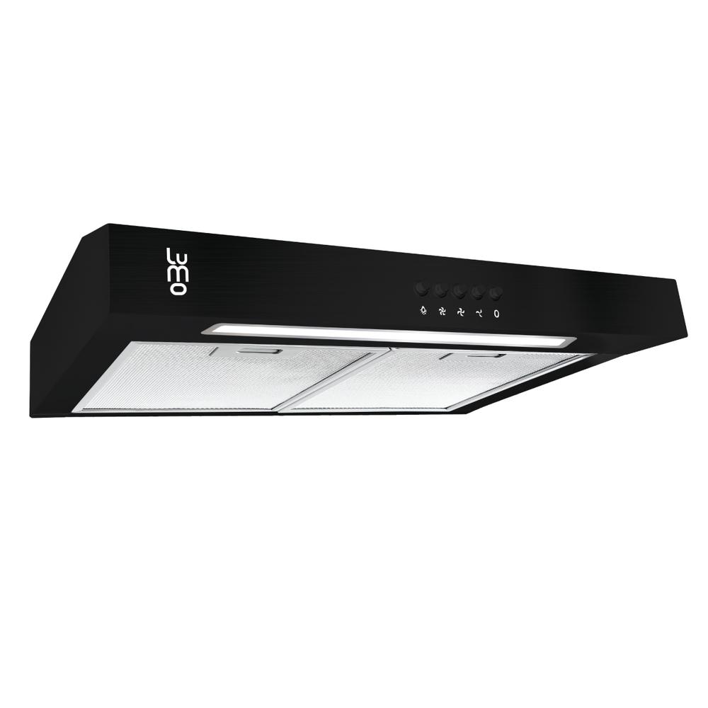 Campana Cocina Extractora De Pared 50 Cm Acero Inox Luz Led