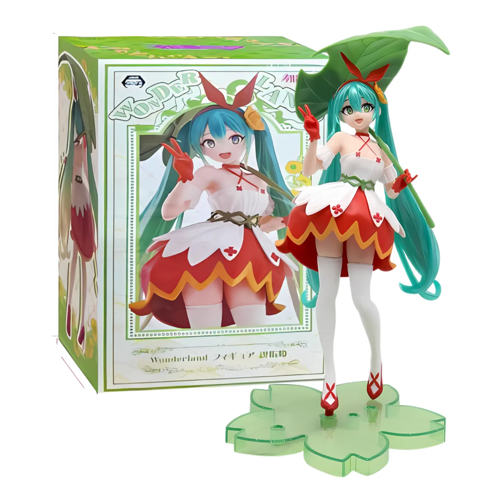 Figura Hatsune Miku Primavera Jardin Wonderland 20cm Anime