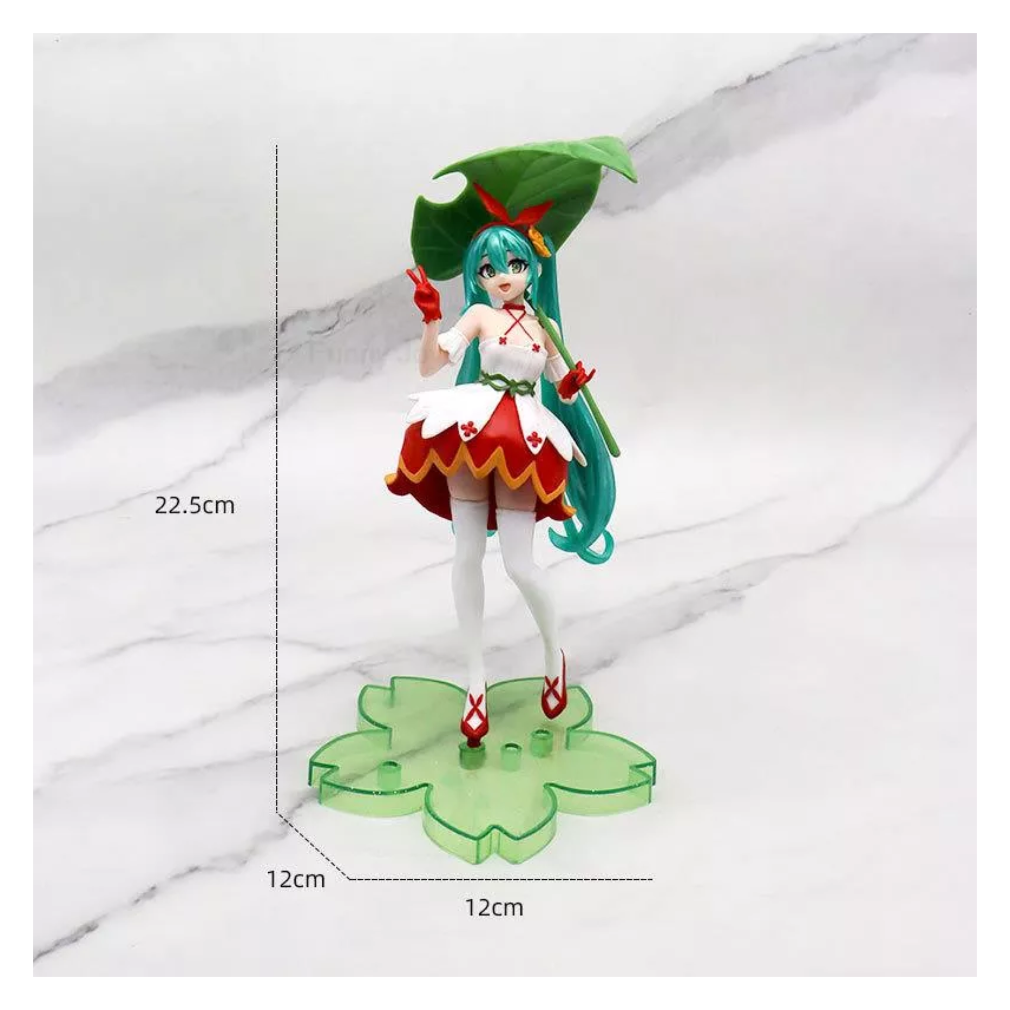 Figura Hatsune Miku Primavera Jardin Wonderland 20cm Anime