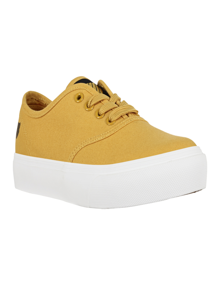 Tenis Amarillos Beverly Plataforma K-SWISS para Mujer