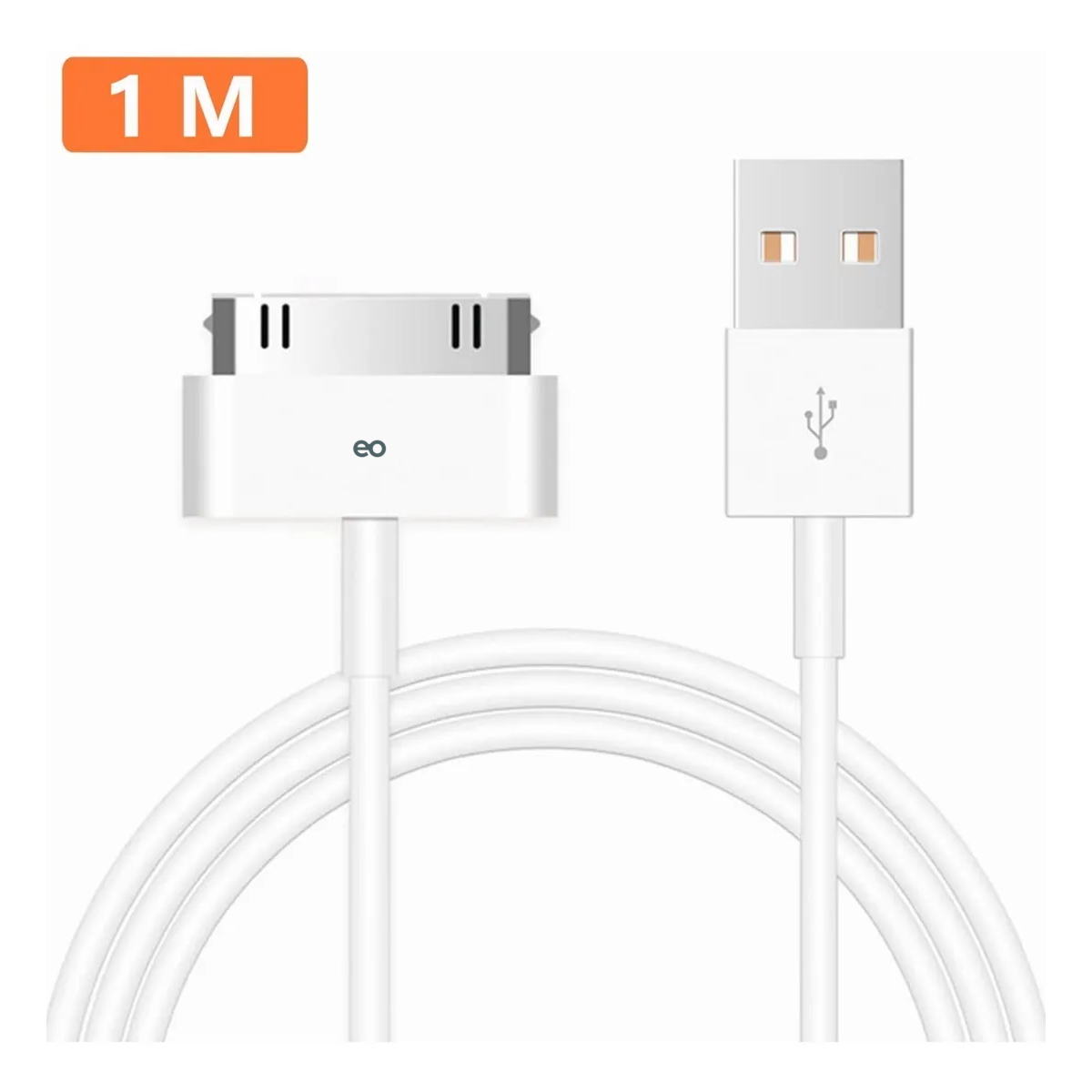 Cable 30 Pin A Usb Para iPod iPhone 4 4s iPad 1 2 3 1 Metro