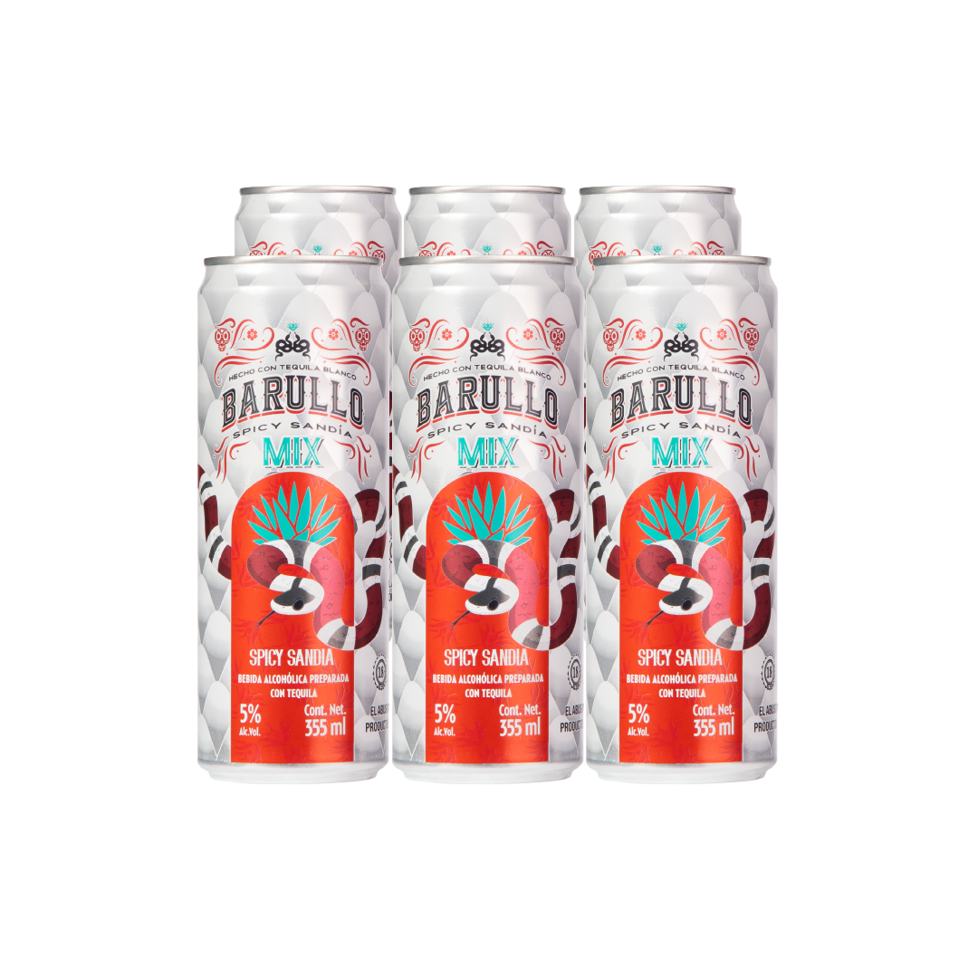 Barullo Mix Spicy Sandía - 6 Pack