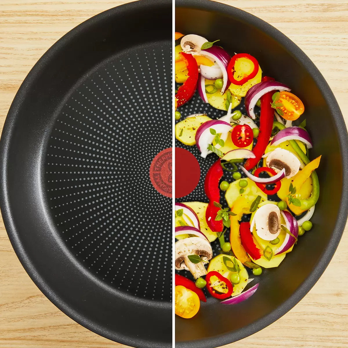 Batería De Cocina Tefal Hard Titanium Plus 11pz