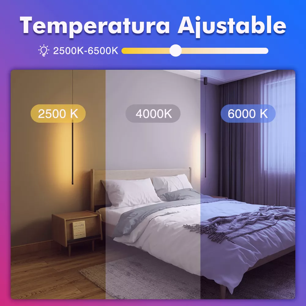 4 Focos Led Wifi Inteligente Rgbcw Alexa Google Siri 9w E27 Sólo con Wifi 2.4G Control Por Voz Ajustable Luz Multicolor Bombillas Luz Focos Bluetooth Rgb 127v