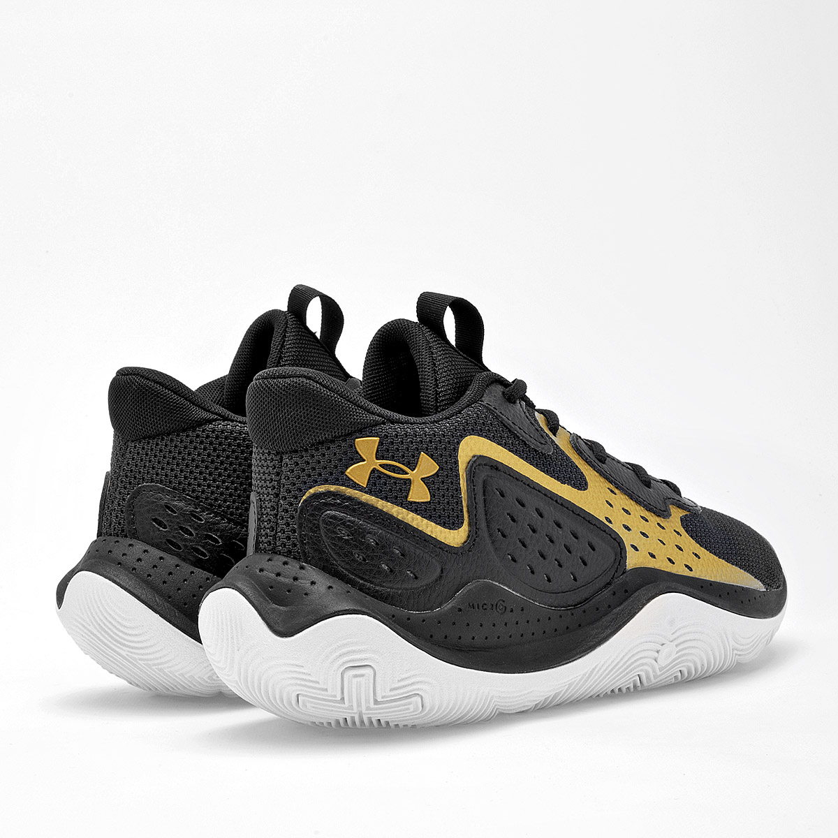 UNDER ARMOUR UA Jet '23 TENIS HOMBRE DEPORTIVO COLOR NEGRO ORO