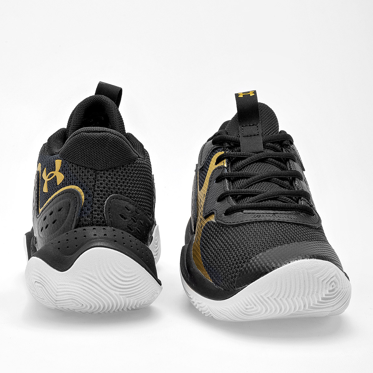 UNDER ARMOUR UA Jet '23 TENIS HOMBRE DEPORTIVO COLOR NEGRO ORO