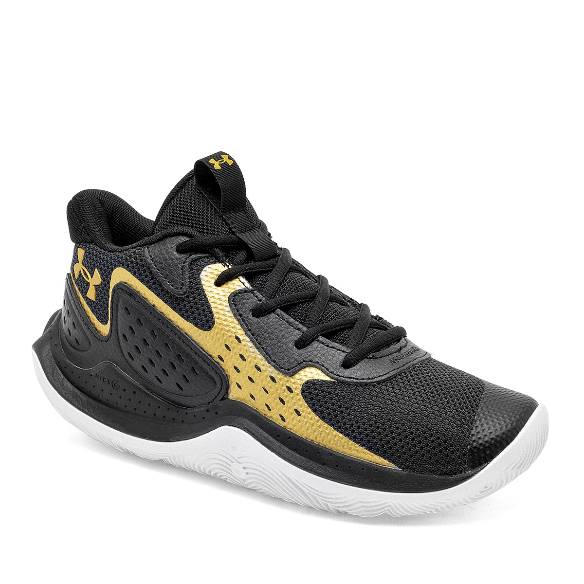 UNDER ARMOUR UA Jet '23 TENIS HOMBRE DEPORTIVO COLOR NEGRO ORO