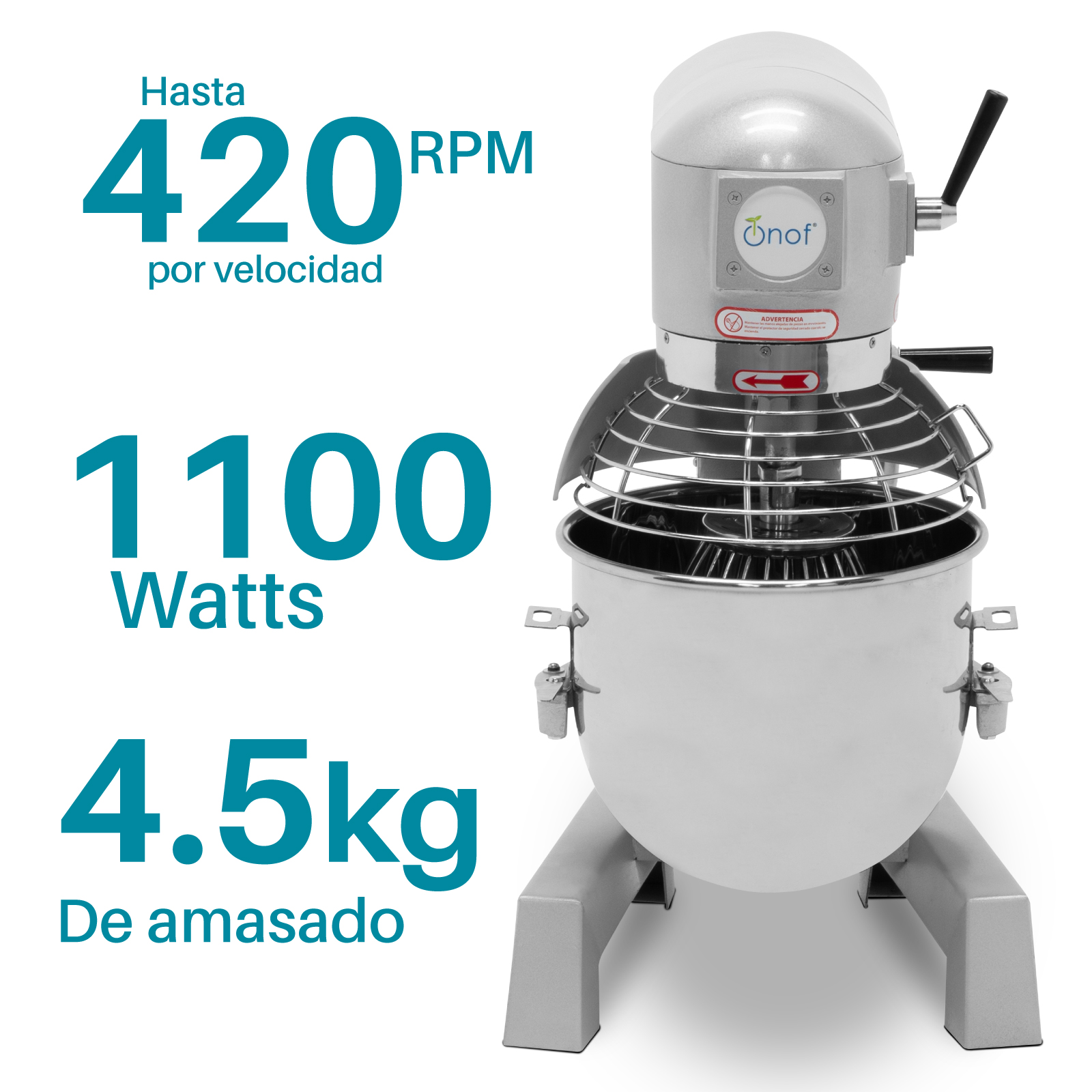 Batidora Planetaria Industrial Amasadora Mezcladora 110v 20L