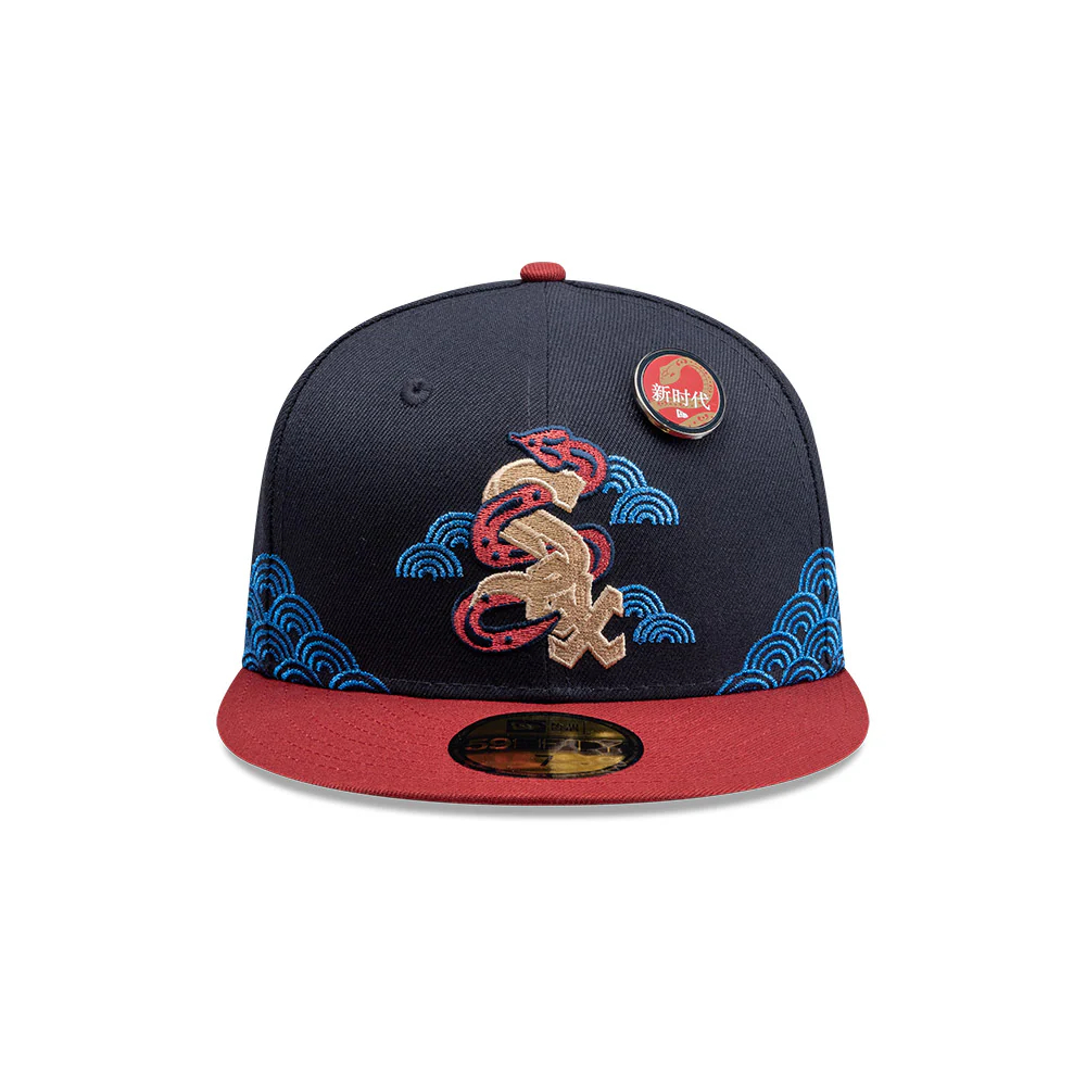 Gorra New Era Sox Año Nuevo Chino  60670004 Cerrada  7 3/8