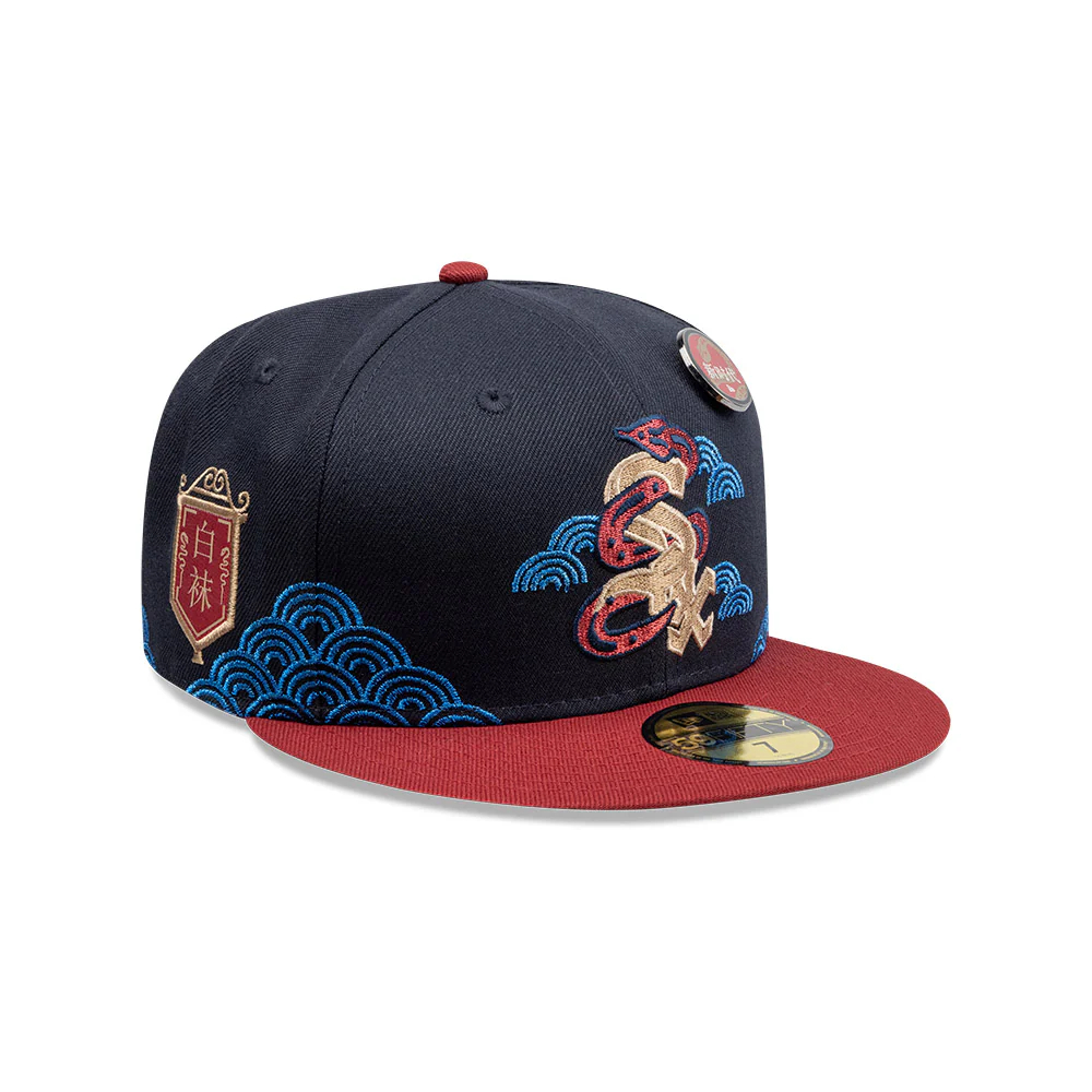 Gorra New Era Sox Año Nuevo Chino  60670004 Cerrada  7 3/8