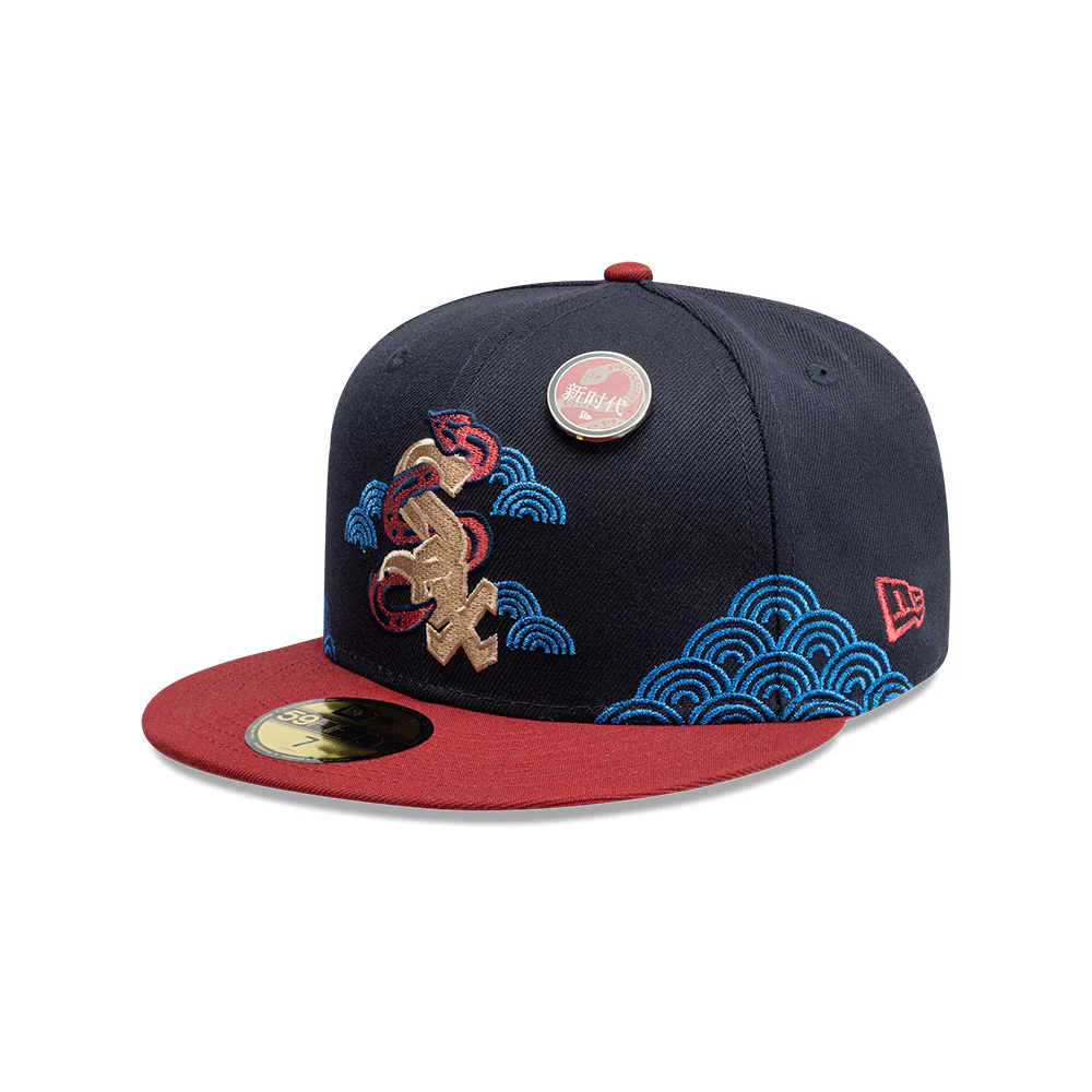 Gorra New Era Sox Año Nuevo Chino  60670004 Cerrada  7 3/8