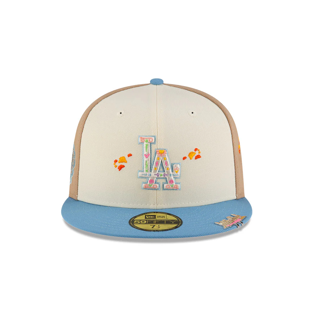 Gorra New Era Los Angeles Dodgers Dia De Muertos 60598327 Cerrada 7 3/8