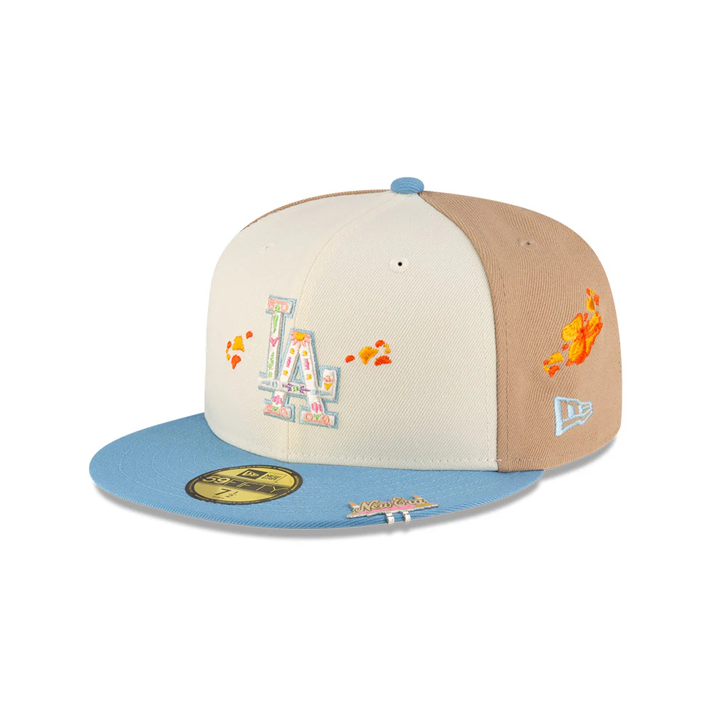 Gorra New Era Los Angeles Dodgers Dia De Muertos 60598327 Cerrada 7 3/8