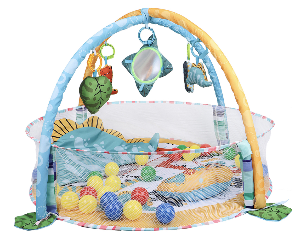 Tapete Interactivo Gimnasio Bebé Didáctico Infantil Pelotas