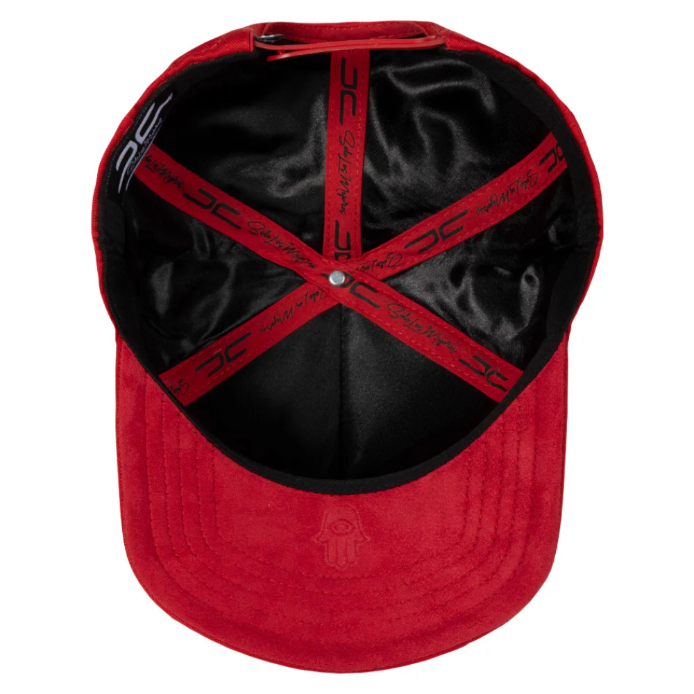 Gorra Jc Hats Cash Money Roja Ajustable 002900 Plana