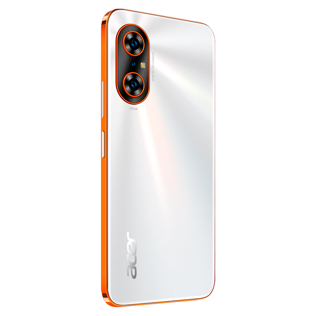 Acer Sospiro AC50 256GB Naranja Blanco 6Gb Ram Desbloqueado
