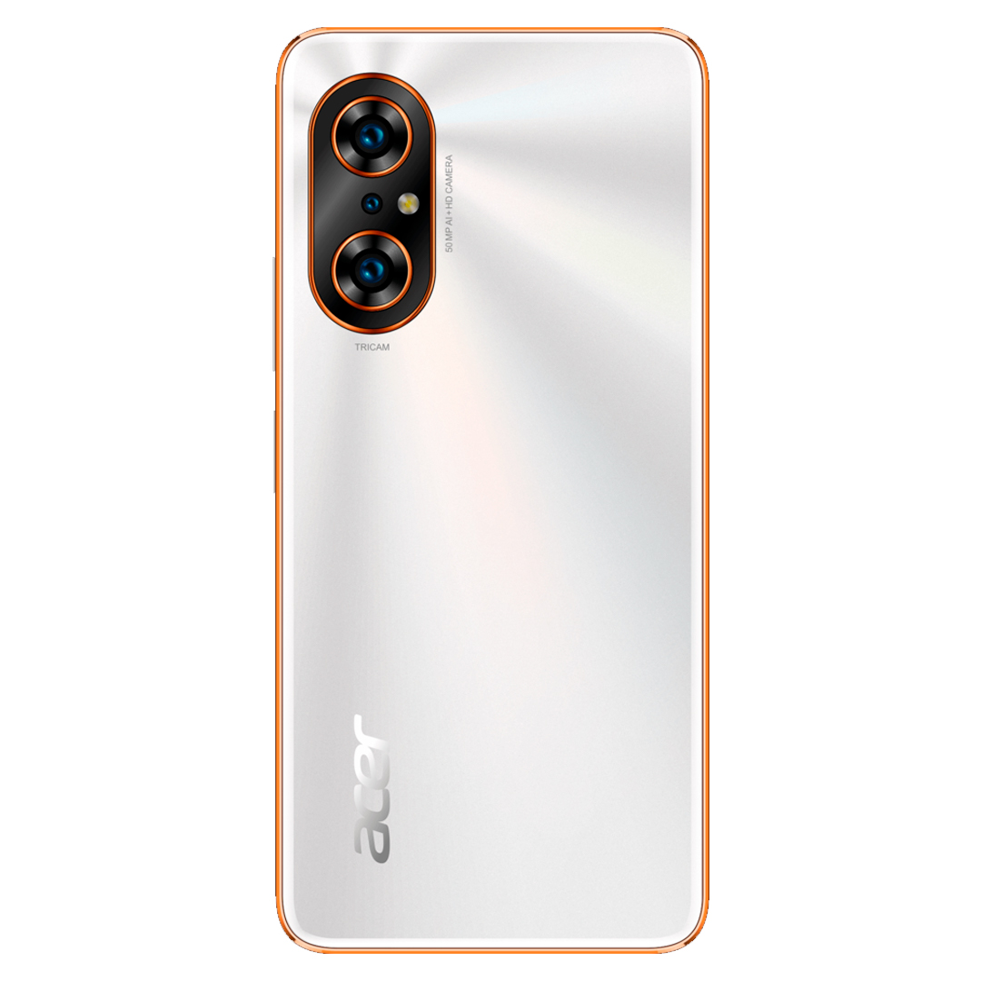 Acer Sospiro AC50 256GB Naranja Blanco 6Gb Ram Desbloqueado