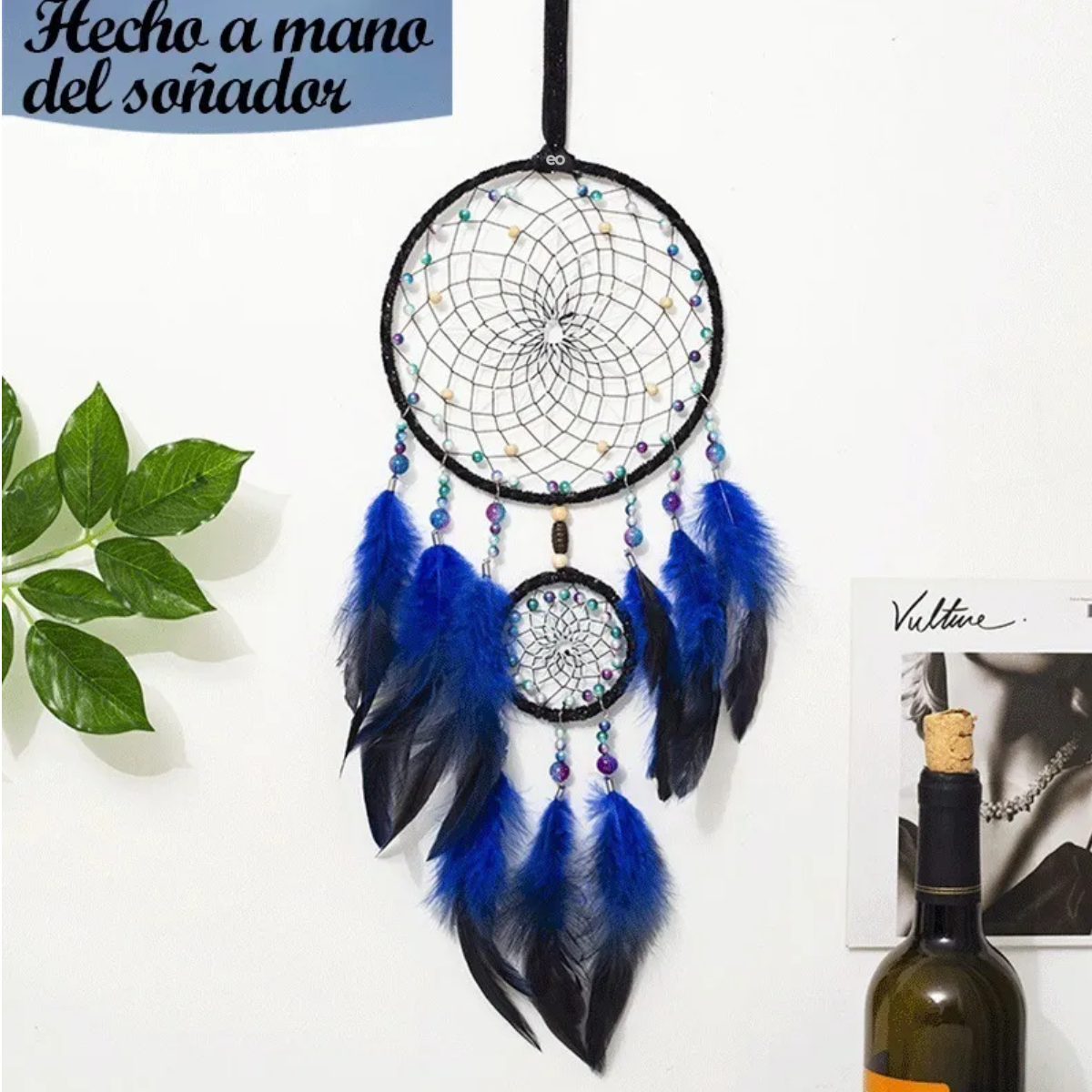 Atrapasueños Retro Con Luces Para Decoración