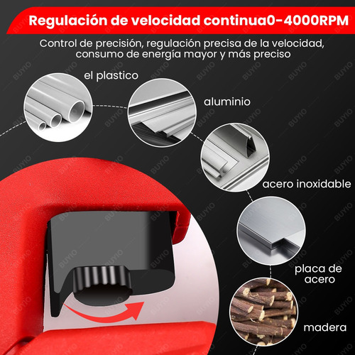 Sierra Caladora Eléctrica De Corte 800w Y 26 Accesorios 110v
