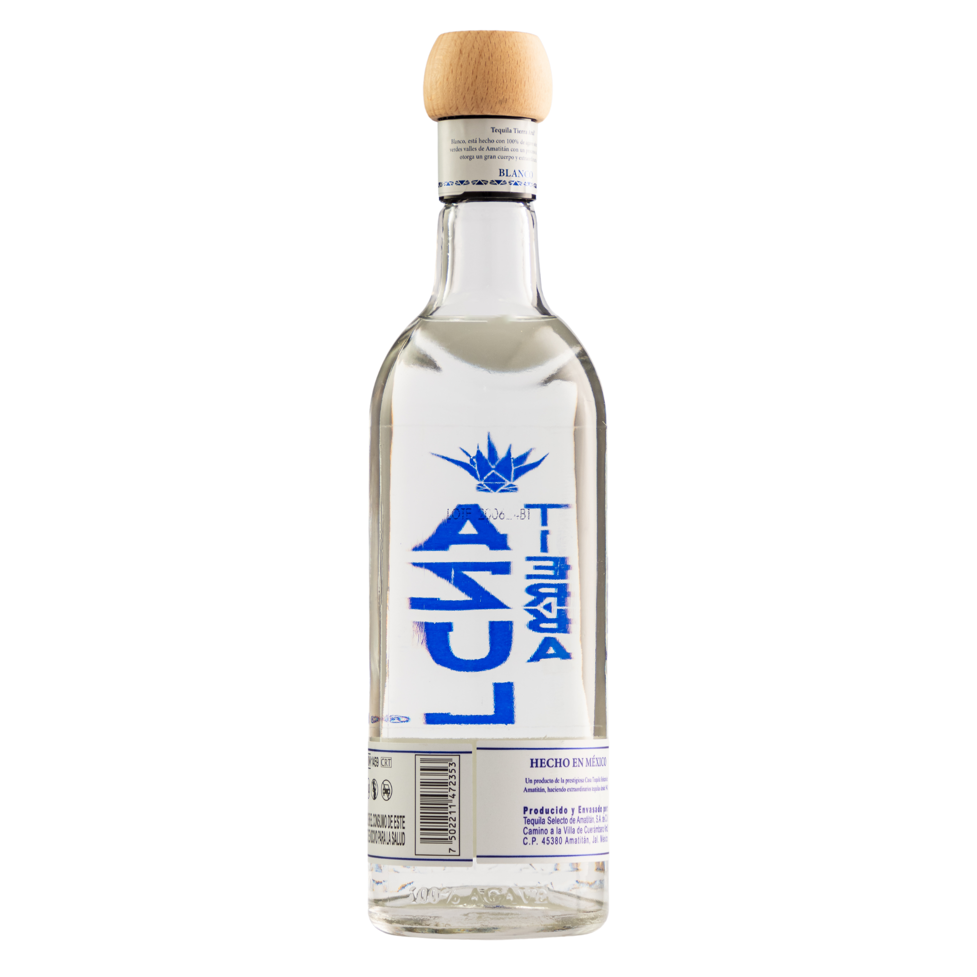 Tequila Tierra Azul Blanco 750 Ml