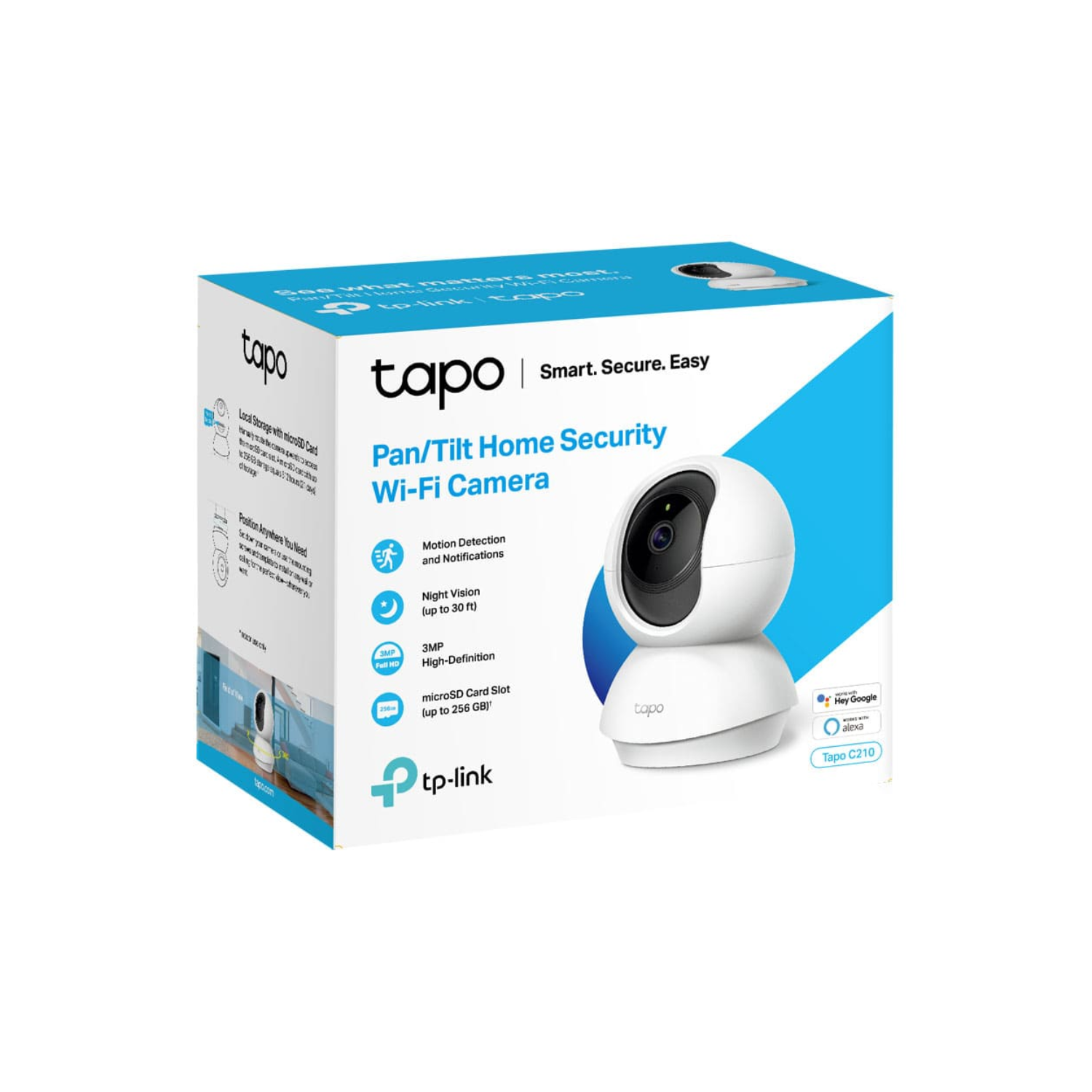 Cámara Wi-Fi de Seguridad para el Hogar TP-LINK TAPO C210