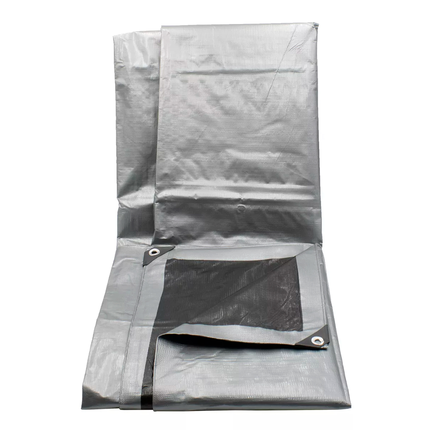 Lona De Polietileno Uso Super Rudo Gris/negro 180 Gr 3x3 M