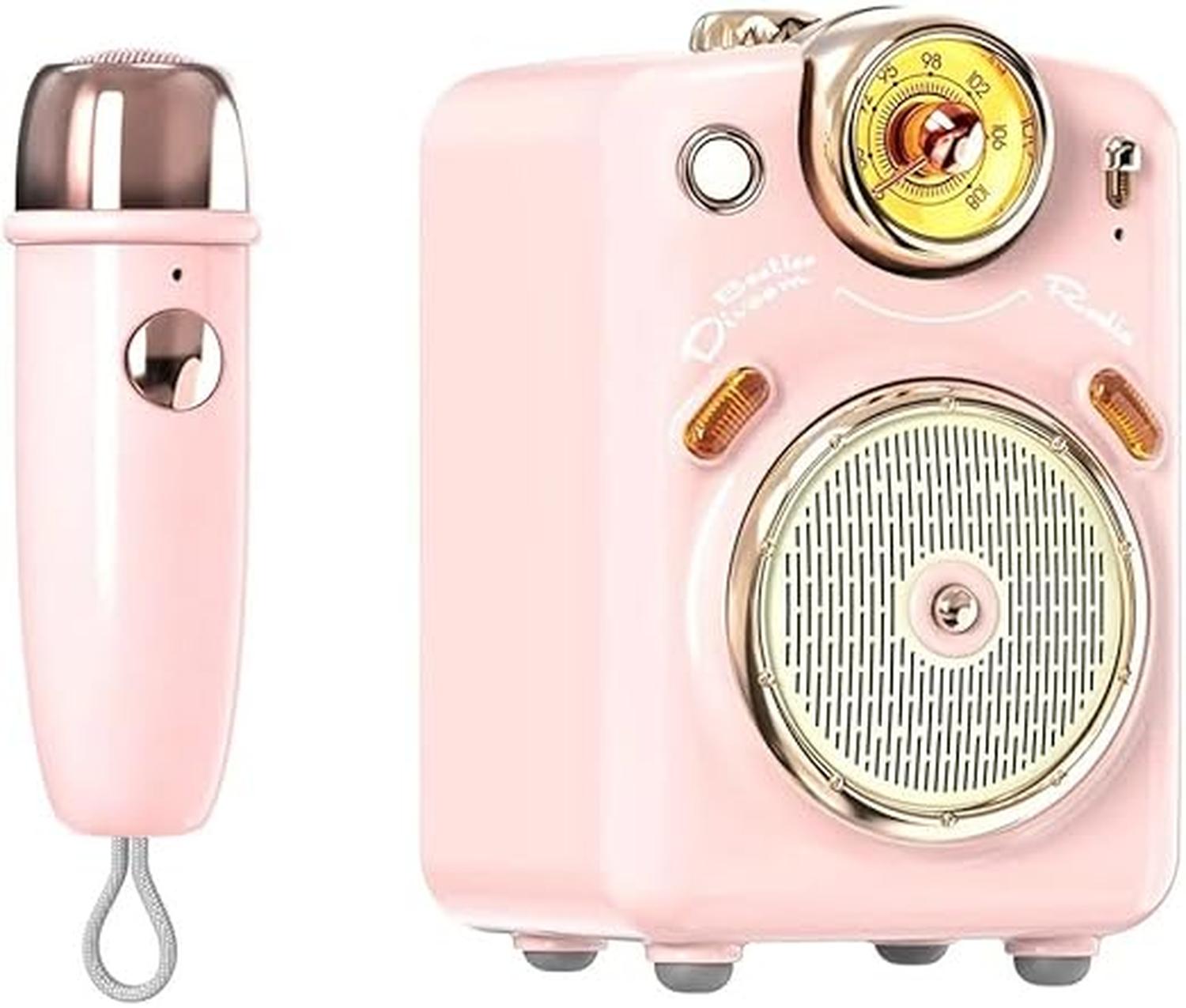 Divoom Fairy-Ok, Altavoz Bluetooth, Color Rosa