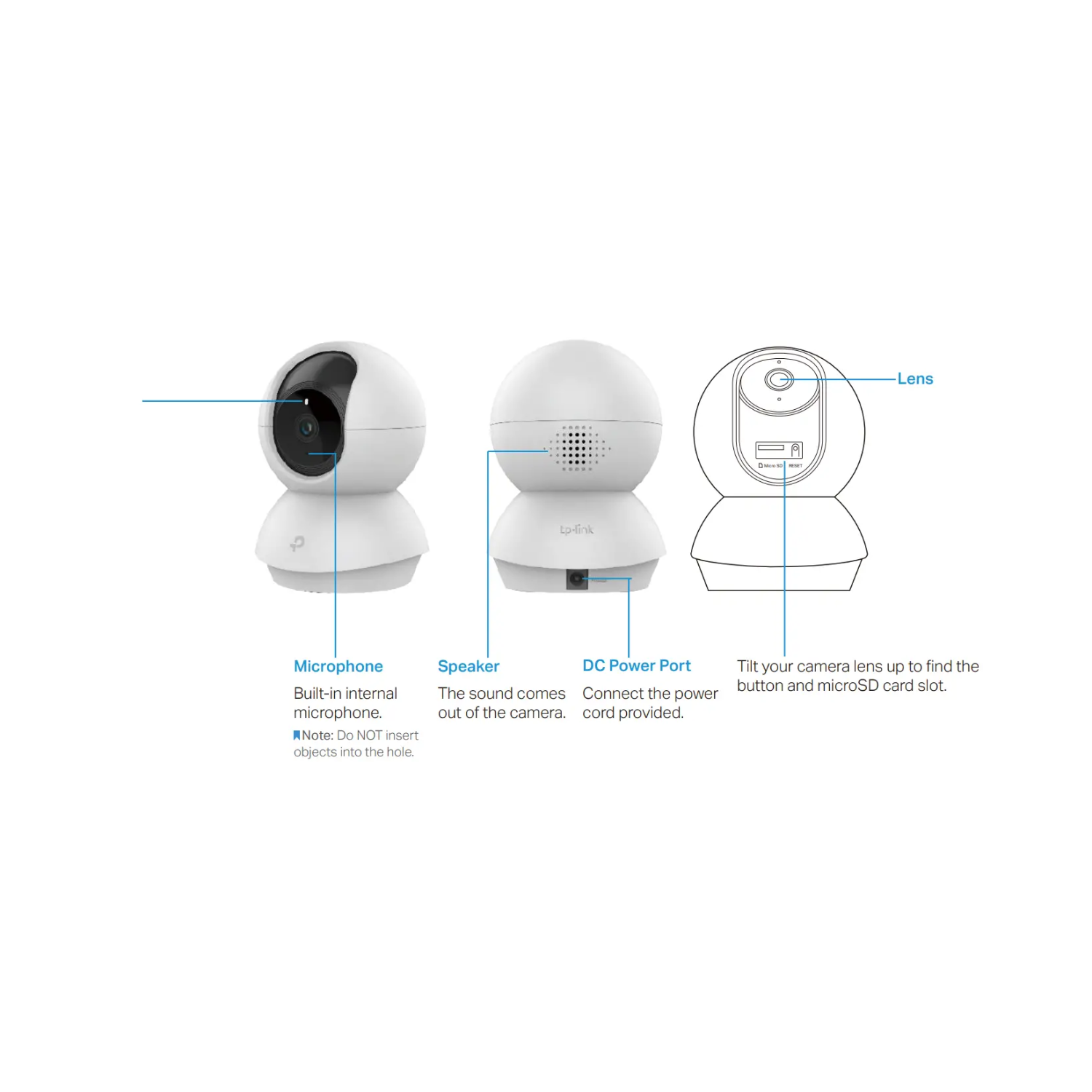 Cámara Wi-Fi de Seguridad para el Hogar TP-LINK TAPO C210
