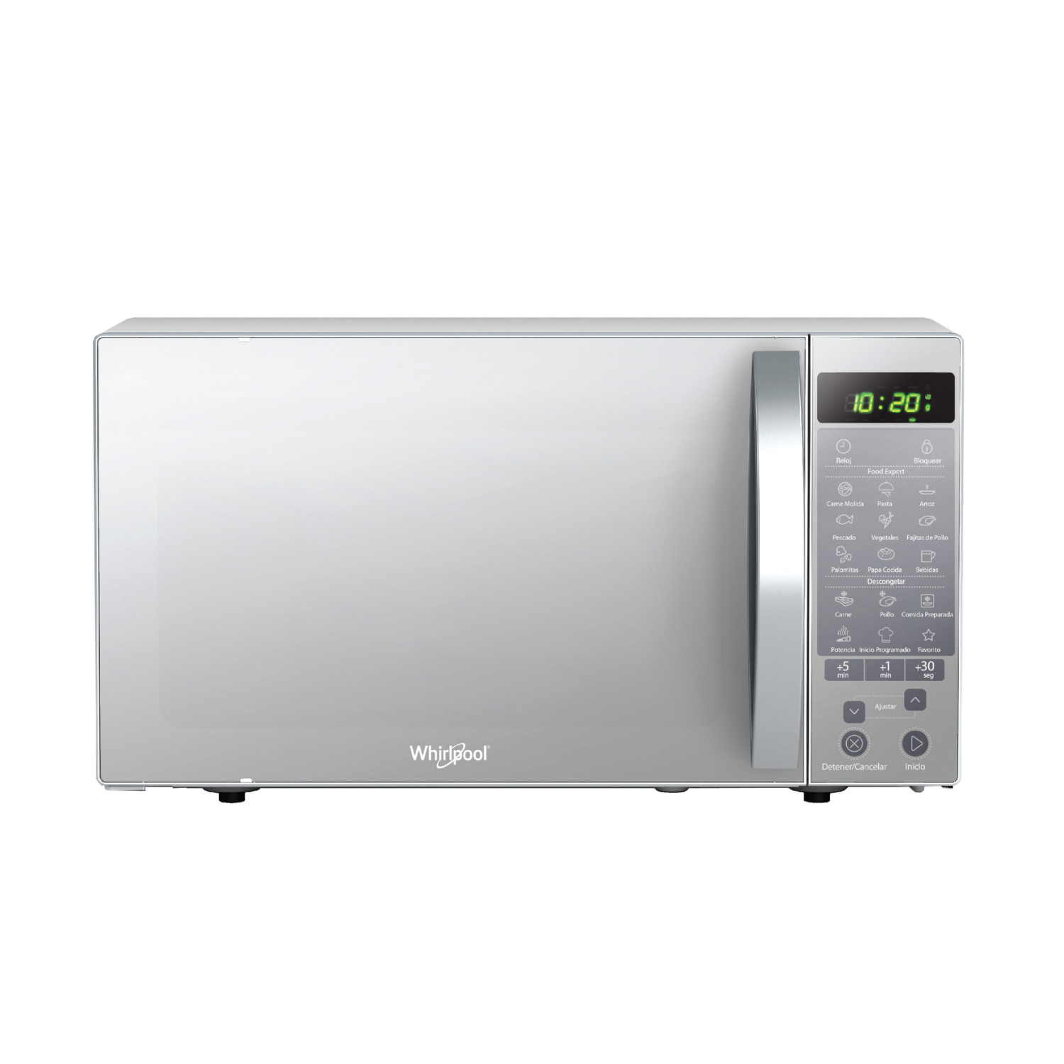 Horno Microondas Whirlpool 1.1 Pies, Plata, WM1211DE