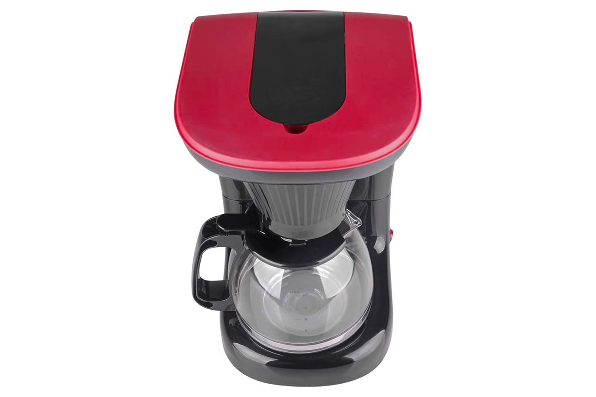 CAFETERA 12 TAZAS AUTOMATICO JARRA DE VIDRIO VELVET NEGRO TAURUS VELVET COFFEE