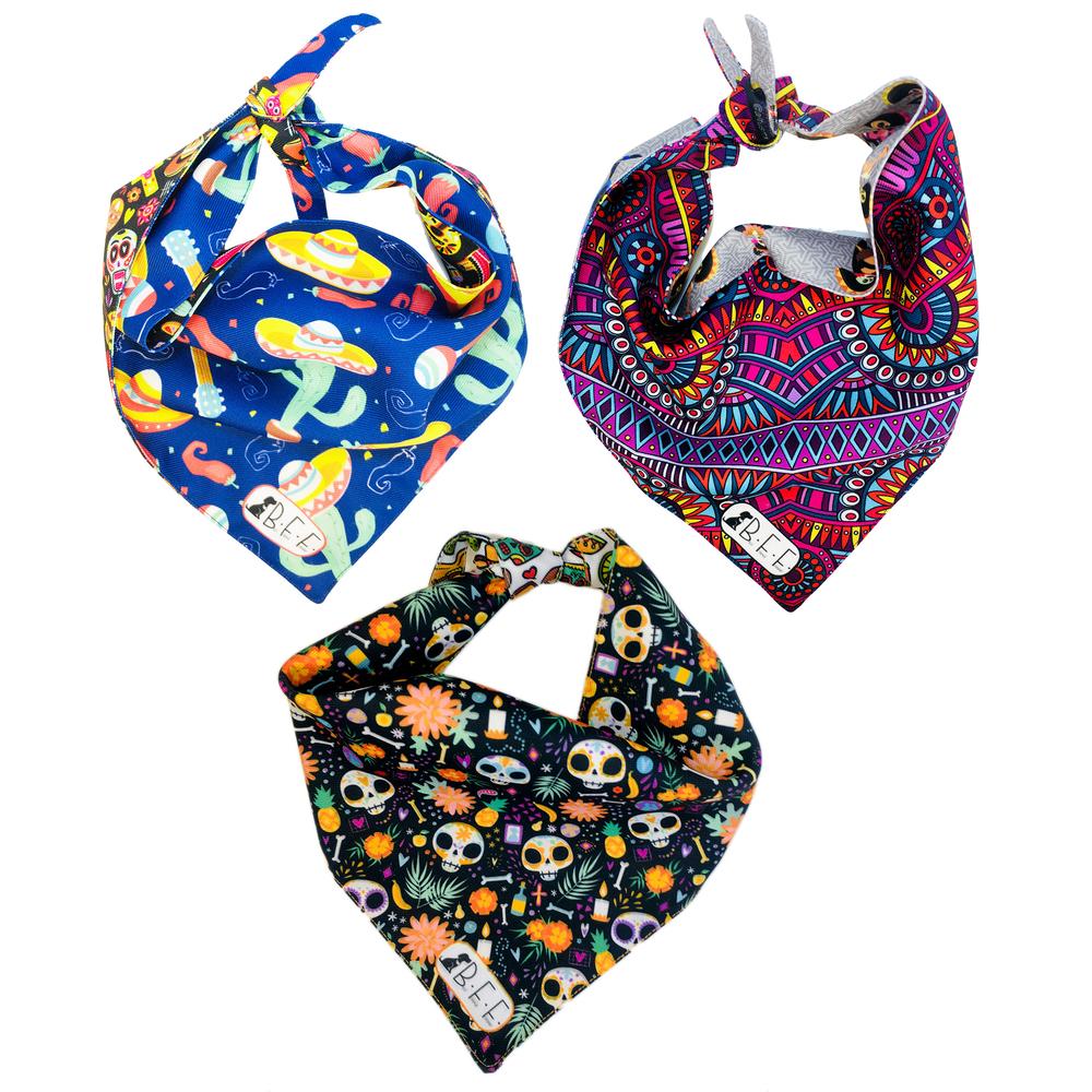 bandanas-para-perros-set-de-3-piezas-talla-grande-dia-de-muertos