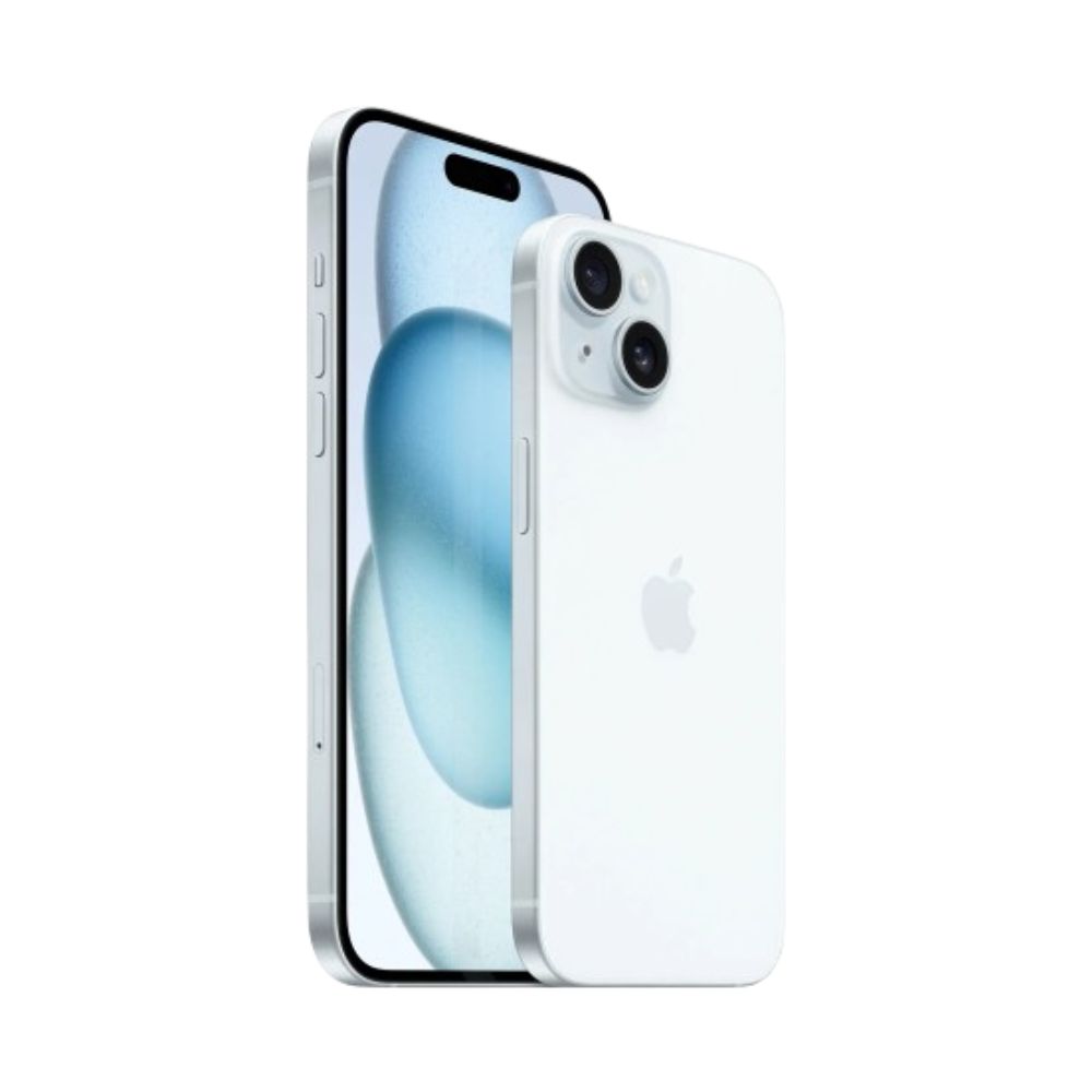 iPhone 15 128GB Azul CHIP Reacondicionado + Cargador Genérico