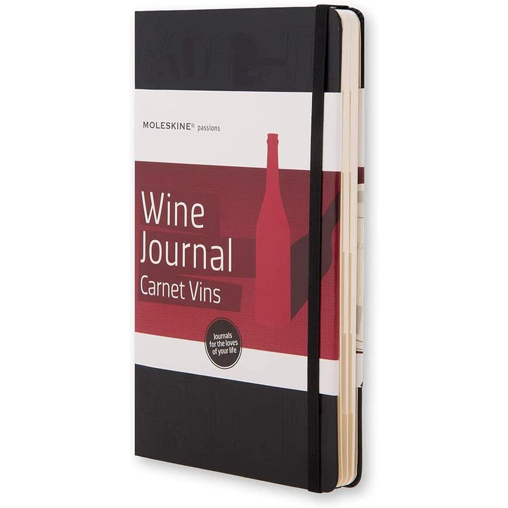 Libreta Diario de Vinos Moleskine Wine Journal Pasta Dura