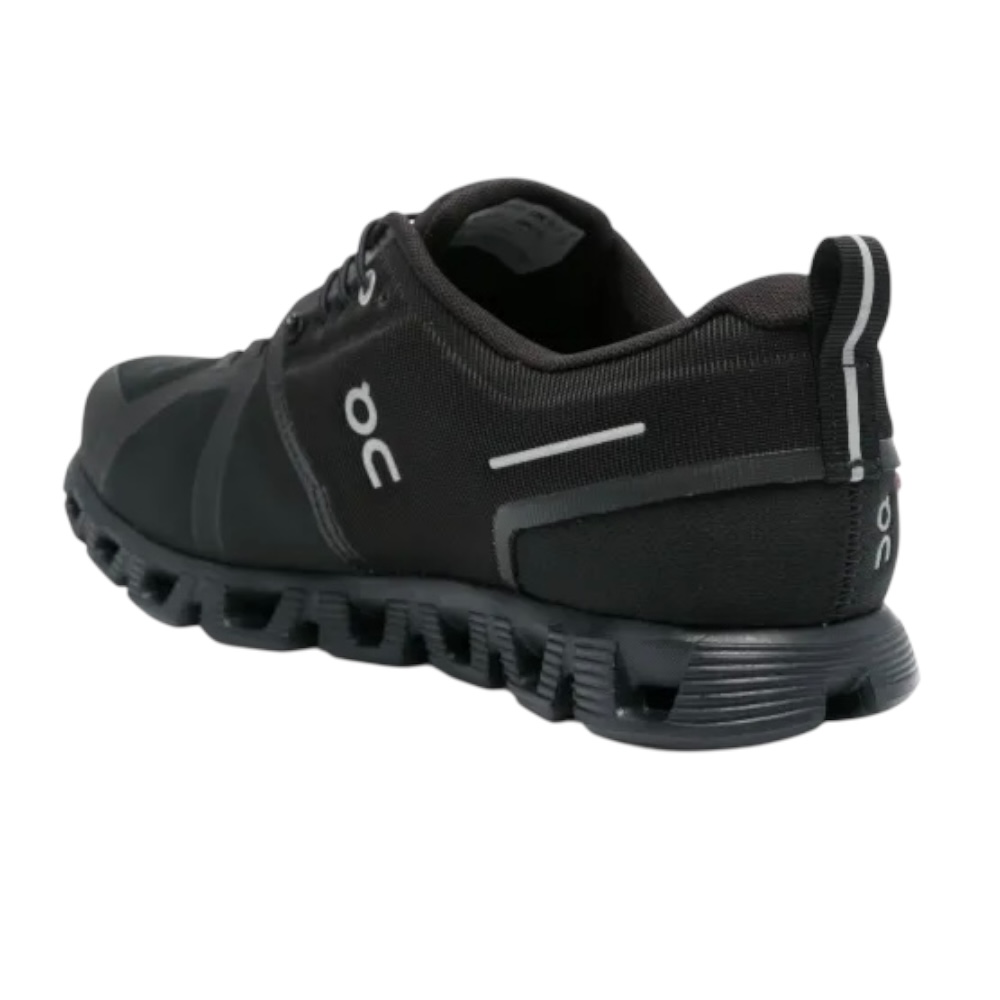 Tenis On Cloud Running Cloud 5 color negro con suela de goma Talla 27.5