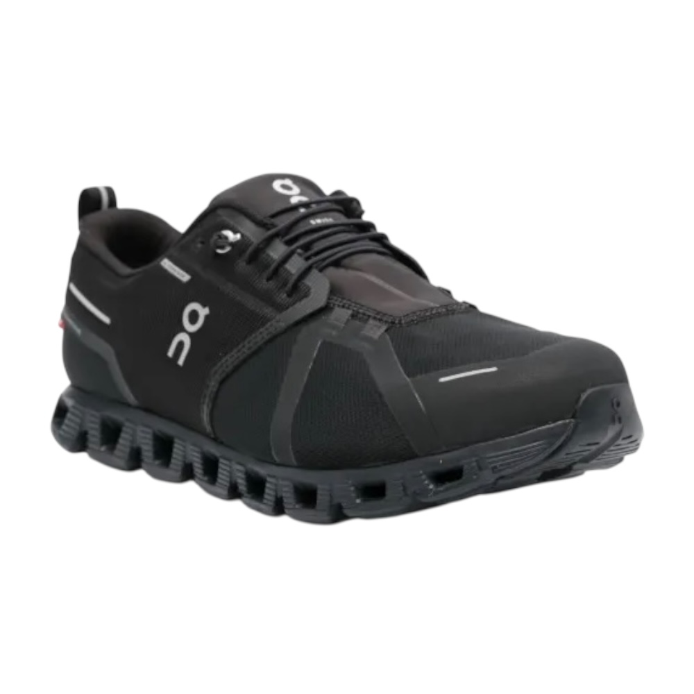 Tenis On Cloud Running Cloud 5 color negro con suela de goma Talla 27.5