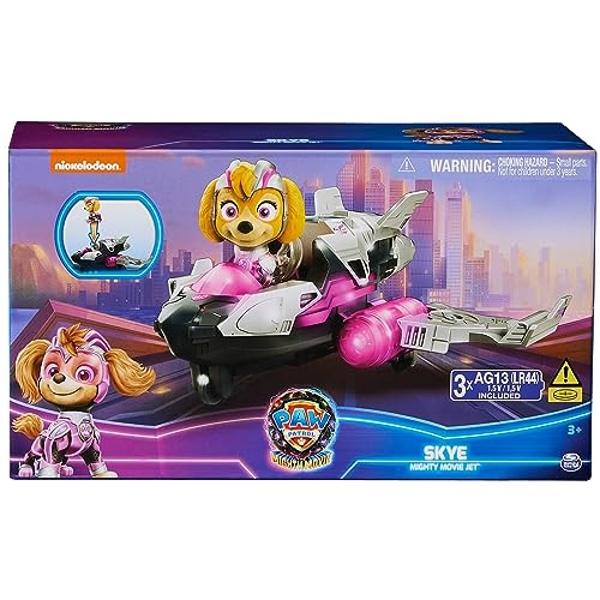 Paw Patrol Skye Squish Plush, Official Toy from The Hit Cartoon, Squishy Stuffed Animal for Ages 1 and Up, 8”