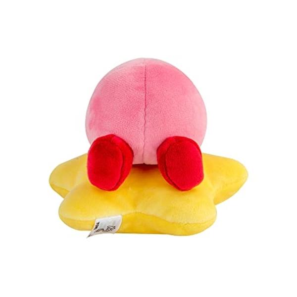 Club Mocchi Mocchi- Kirby Plush - Warp Star Kirby Plushie - Soft and Squishy Kirby Plush Video Game Collectibles - Kawaii Plushies and Gaming Room Decor - 6 Inch
