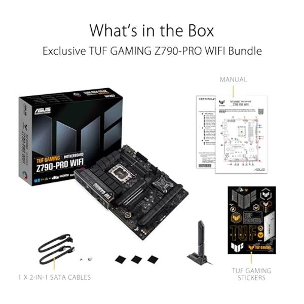 MSI PRO B650M-A WiFi ProSeries Motherboard (AMD Ryzen 9000/8000/7000 Series Processors, AM5, DDR5, PCIe 4.0, M.2, SATA 6Gb/s, USB 3.2 Gen 2, HDMI/DP, Wi-Fi 6E, Bluetooth 5.3, 2.5Gb