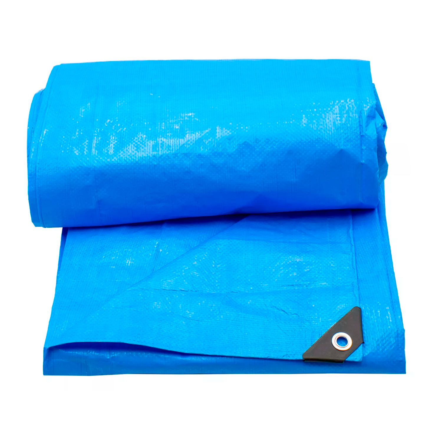 Lona De Polietileno Termosellada Reforzada Azul 90 Gr 2x3 M