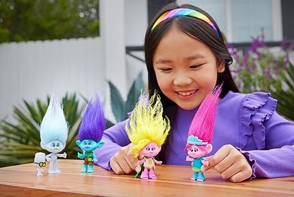 Mattel DreamWorks Trolls Band Together Viva Small Doll with Removable Outfit & Plush Hair, Toys Inspired by The Movie