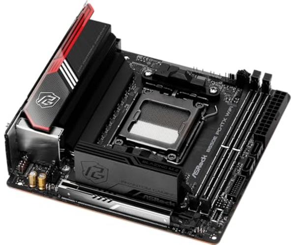 ASRock B650E PG-ITX WiFi AMD Ryzen 7000 Series CPU Compatible (Soket AM5) B650 Mini-ITX Motherboard