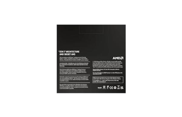 AMD Ryzen™ 9 9900X 12-Core, 24-Thread Unlocked Desktop Processor