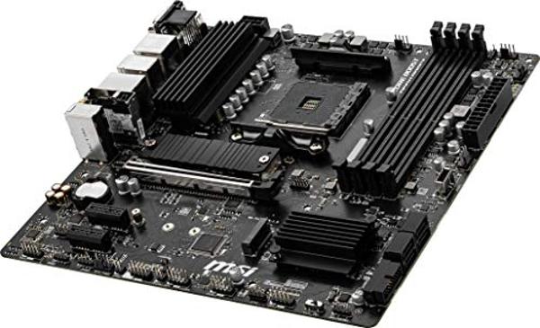 MSI B550M PRO-VDH WiFi ProSeries Motherboard (AMD Ryzen 5000, AM4, DDR4, PCIe 4.0, SATA 6Gb/s, M.2, USB 3.2 Gen 1, Wi-Fi, Bluetooth, D-SUB/HDMI/DP, Micro-ATX)
